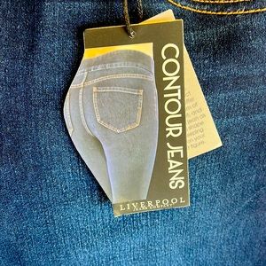 New Liverpool Contour Straight Leg Denim size 14/32